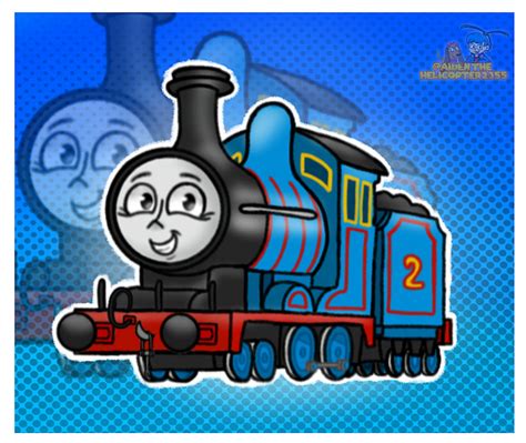 Edward the Blue Engine by Aidenhelicopter2355 on DeviantArt