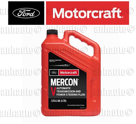 1.25 Gallon (5-quart's) Motorcraft Mercon V Atf Automatic Transmission ...