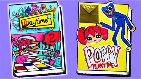 Poppy Playtime Gaming book Part 1 & 2 Game Story - YouTube