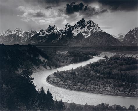 ANSEL ADAMS (1902-1984) , Tetons and the Snake River, Grand Teton National Park, Wyoming, 1942 ...