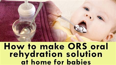 oral rehydration solution recipe for babies - Eun Thames