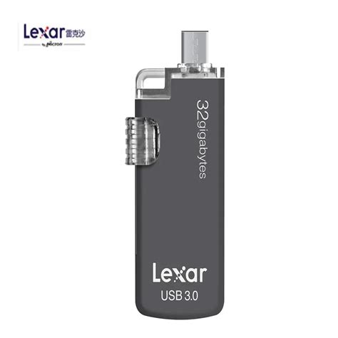 2017 high quality Original Lexar Jump Drive 32GB USB Type C /USB 3.0 ...