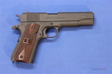 SPRINGFIELD 1911-A1 G.I. MIL-SPEC .... for sale at Gunsamerica.com: 910233874