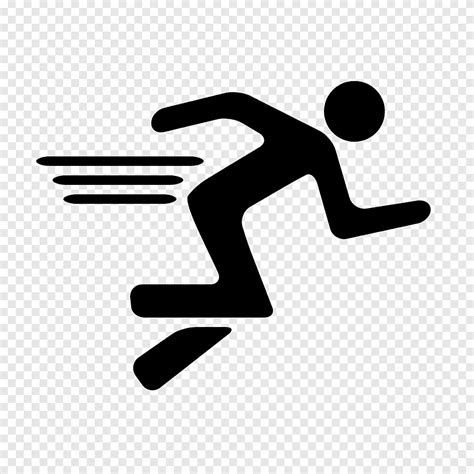 Silhouette of person running, Cross country running Computer Icons ...