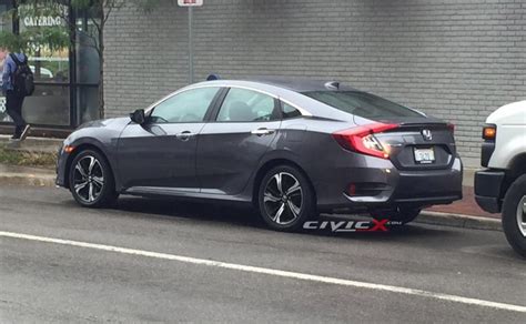 2016 Honda Civic sedan spotted, reveals new-look design | PerformanceDrive