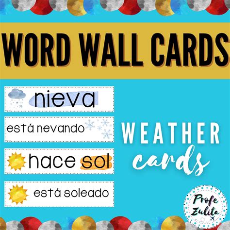 50 Printable Weather Cards | Made By Teachers