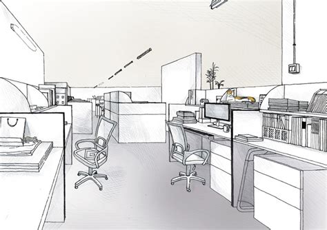 42 croquis, dibujos y diagramas de espacios de trabajo de arquitectura | Plataforma Arquitectura