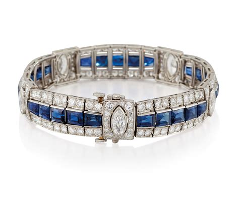 SAPPHIRE AND DIAMOND BRACELET | Christie's