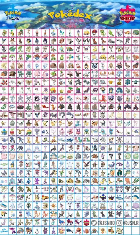 Centro Pokémon LEAKS (@CentroLeaks) / Twitter | Pokedex list, Pokemon ...