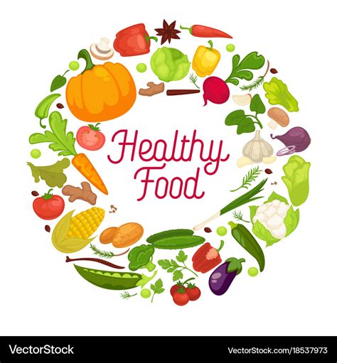 Healthy Food Poster – Ilustrasi