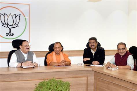 Top BJP leaders meet to discuss UP polls - Rediff.com India News