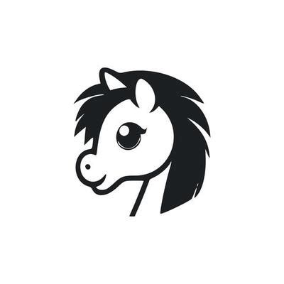 Pony Logo Vector Art, Icons, and Graphics for Free Download