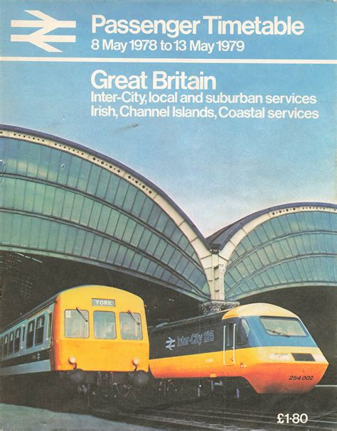 British Rail 1978-05 [Great Britain] – Timetable World