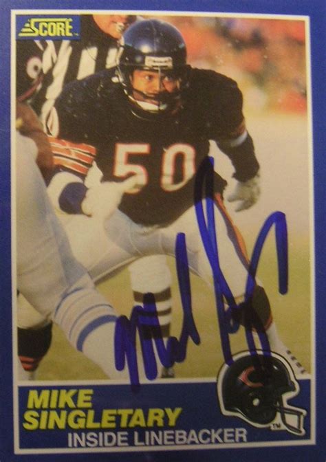 Mike Singletary | PSA AutographFacts℠