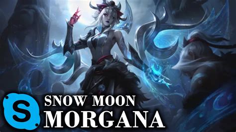 Snow Moon Morgana LOL skin spotlight - YouTube