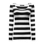 Black and White Striped Shirt for Women – kadininmodasi.org