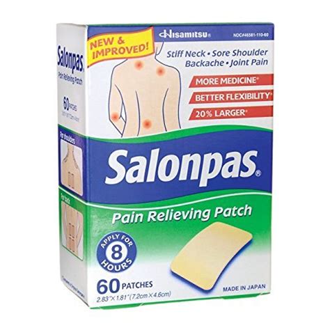 Salonpas Pain Relief Patch 60