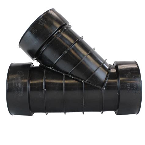 ADS Wye Corrugated Drainage Pipe Fittings at Lowes.com