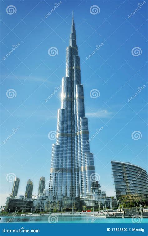 Burj Khalifa (Dubai) - World's Tallest Building Editorial Photography ...