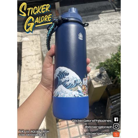 ONE PIECE AQUAFLASK INFINITY STICKER (MATTE FINISH, WATERPROOF AND ...