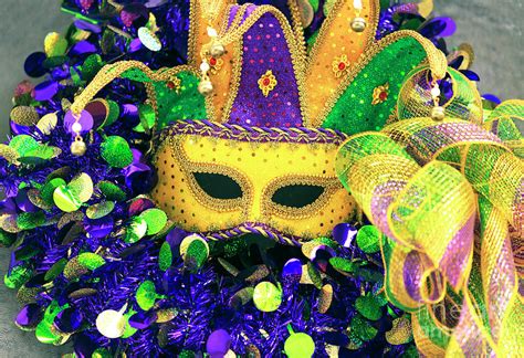 Mardi Gras Colors Photograph by John Rizzuto