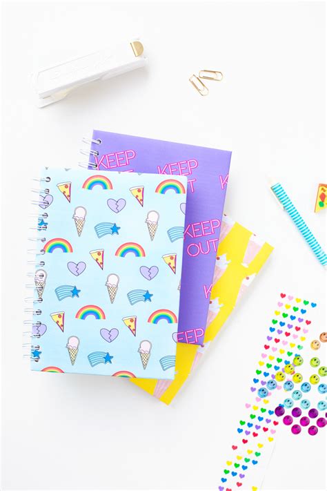 Three (More!) Free Printable Notebook Covers - Studio DIY