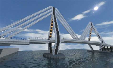 Minecraft Modern Bridges | guntana bridge 8 guntana bridge 8 diamonds | Minecraft modern ...