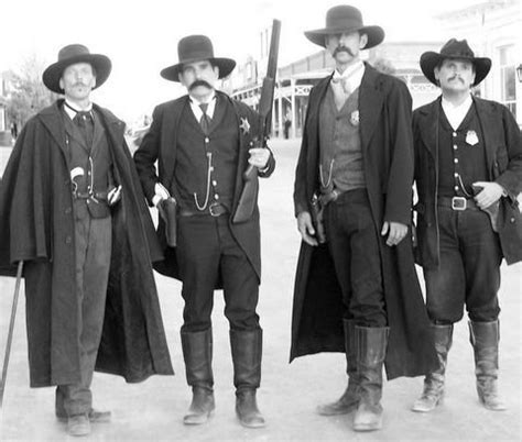 The Earps and Doc Holliday | Old west photos, Old west outlaws, Historical pictures