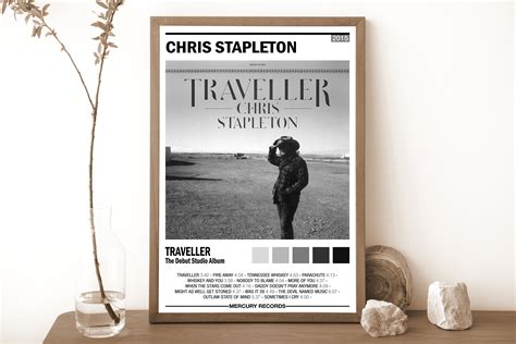 Chris Stapleton - Traveller - Album Poster | Color Optional | Wall ...