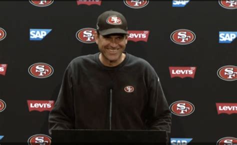 Jim Harbaugh Press Conference Bingo - Niners Nation