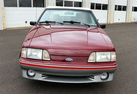 89 Foxbody convertible low miles original 5.0L V8 Automatic for sale