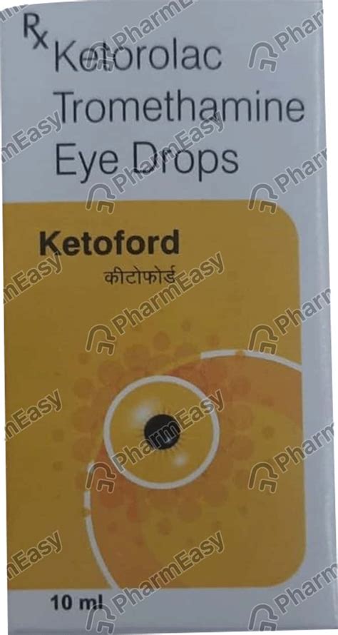 Ketoford 0.5 % Eye Drop (10): Uses, Side Effects, Price & Dosage ...