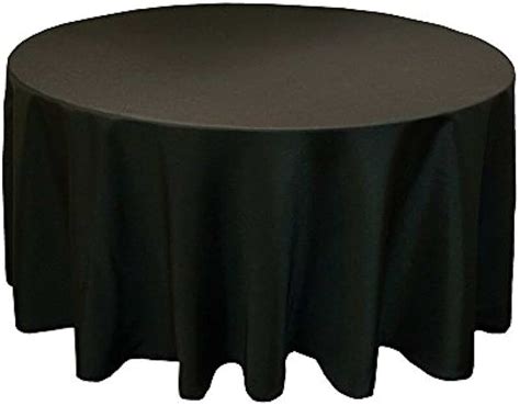 Amazon.co.uk: Black Round Tablecloth