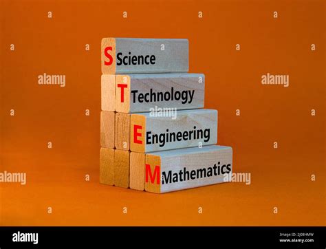 STEM science technology engineering mathematics symbol. Words STEM ...