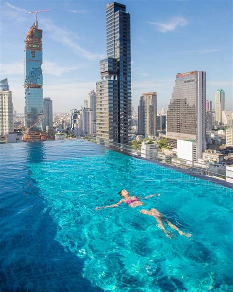 11 Bangkok hotels with amazing infinity pools and bathtubs with a view. | Bangkok hotel ...