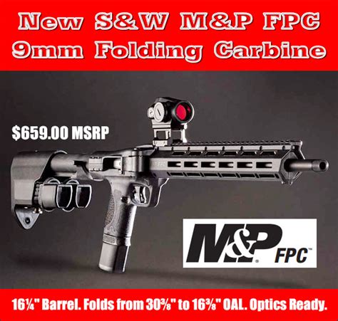 Sunday Gunday: S&W’s New M&P FPC 9mm Folding Carbine « Daily Bulletin