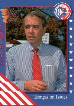 Paul Tsongas Gallery | Trading Card Database