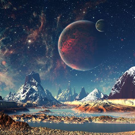 Space Illustration Wallpapers - Top Free Space Illustration Backgrounds - WallpaperAccess