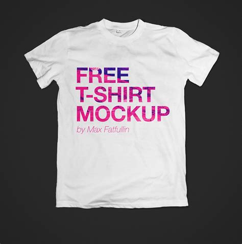 Colored T-Shirt Mockup - Mockup World