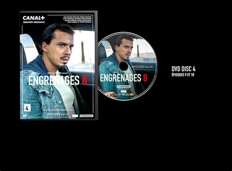 COFFRET BLURAY / DVD - ENGRENAGES SAISON 8 on Behance