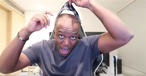 Hello, I'm from an alternate reality, in my reality, KSI is bald right ...