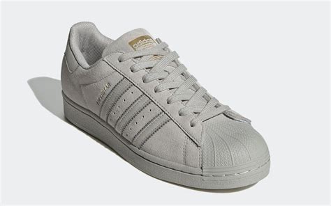 New adidas Superstar Comes Tailored in Tonal Grey Suede | HOUSE OF HEAT