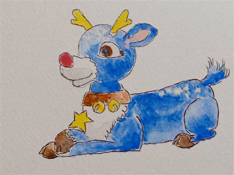 Tiptoe the Reindeer Colored by TiptoeTheReindeer on DeviantArt