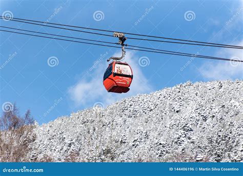 Vallnord Gondola Lift To The Ski Resort Of Pal, La Massana, Andorra ...