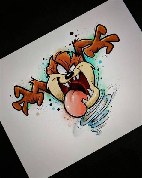 OCHRE on Instagram: "Taz. Looney Tunes Diseño Reservado. Not available ...