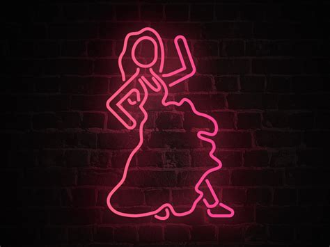 Dancing emoji neon sign gif by Stephanie Liang on Dribbble