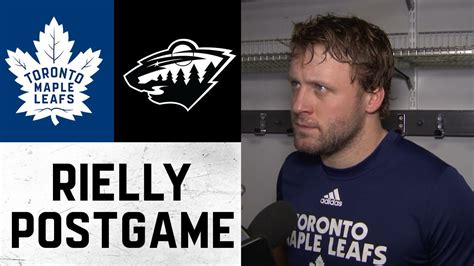 Morgan Rielly | Post Game | Toronto Maple Leafs