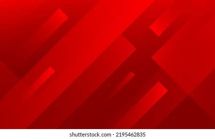 Abstract Red Gradient Background Dynamic Shapes Stock Vector (Royalty ...