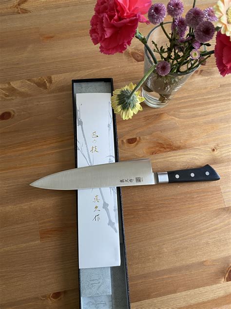 New Knife! MAC 8.5” Chefs Knife : r/chefknives