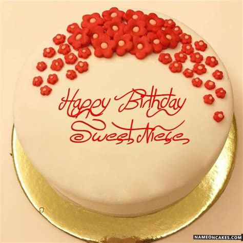 Happy Birthday sweet niece Cake Images